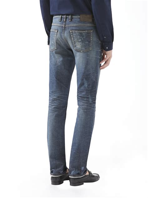 gucci mens jeans|gucci men's skinny jeans.